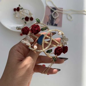 گیره چفتی گل رز دایرهche11