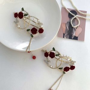 گیره چفتی گل رز دایرهche11