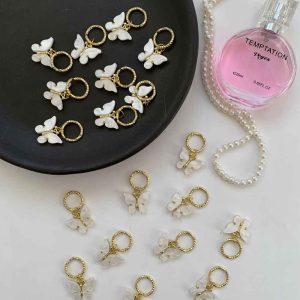 گوشواره مو پروانهgb19