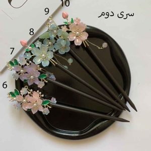 کانزاشی چوبی گلدارسری دومkan371